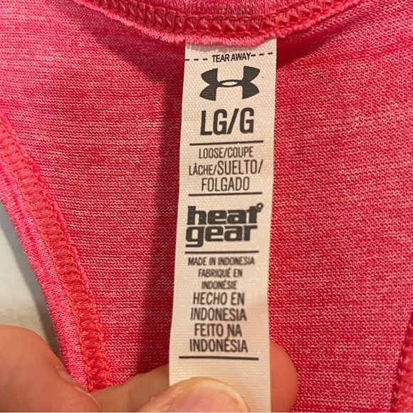 Adidas Women's Real Coral Crossback Tank Top Size L - Picture 6 of 7